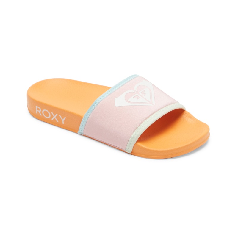 Roxy RG Slippy Neo Sandal-White/Orange/Pink