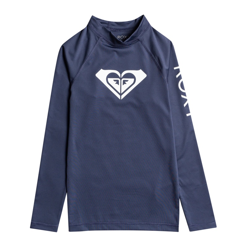 Roxy Whole Hearted L/S Rashguard-Mood Indigo