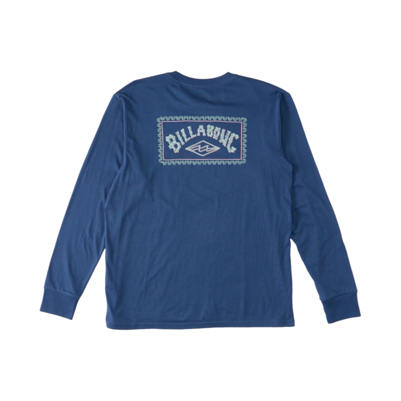 Billabong Adiv Arch L/S Tee-Space Blue