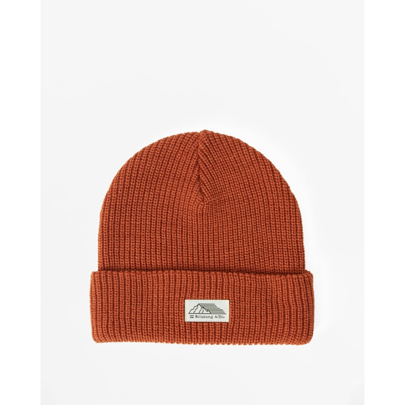 Billabong Adiv Rockies Beanie-Rust
