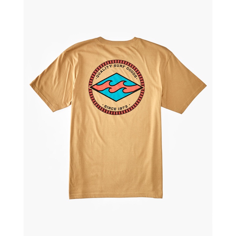 Billabong Rotor Diamond Tee-Dusty Gold