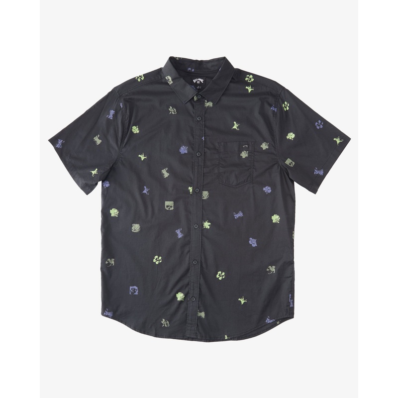 Billabong Sundays Mini S/S Shirt-Black