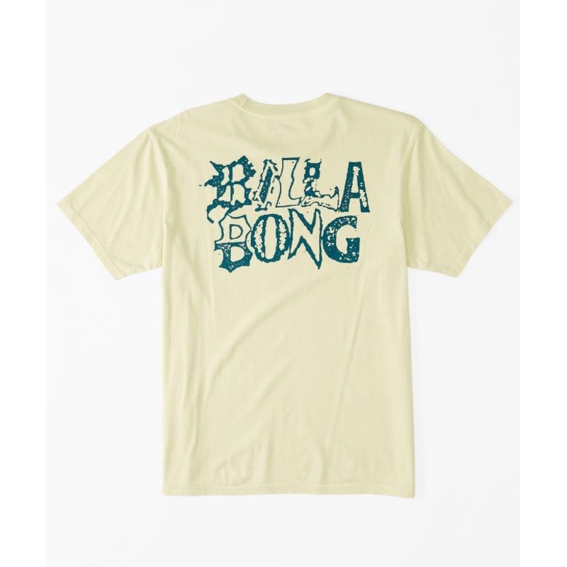 Billabong Worded Tee-Light Lime