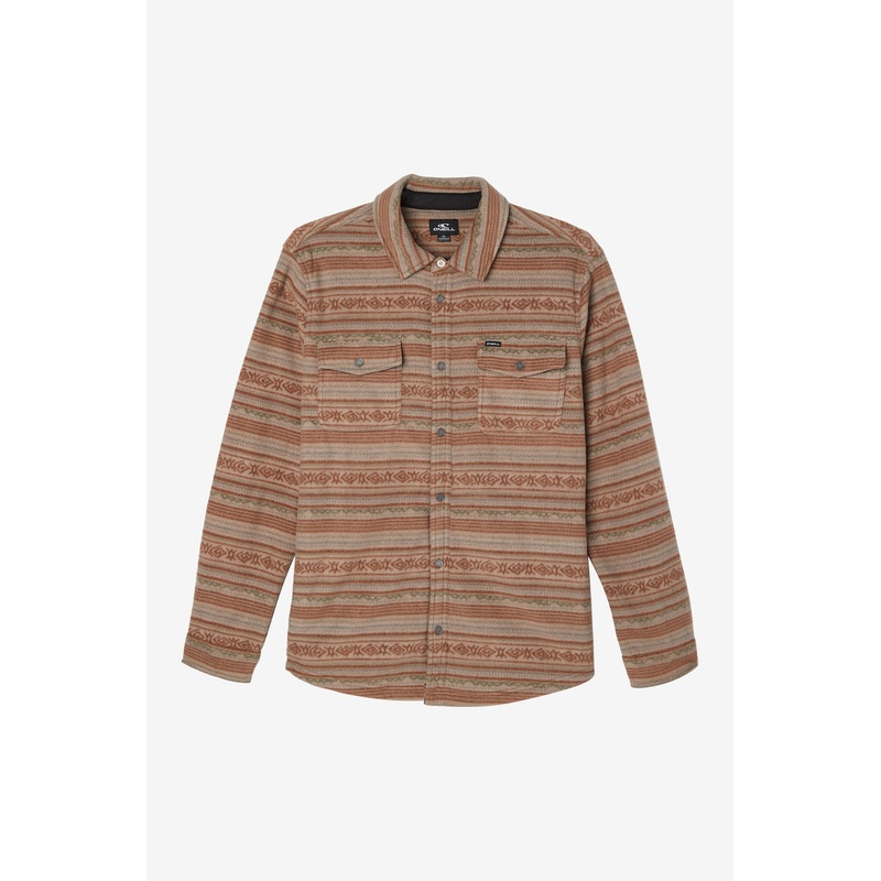 O’Neill Glacier Overshirt Superfleece L/S Shirt-Khaki