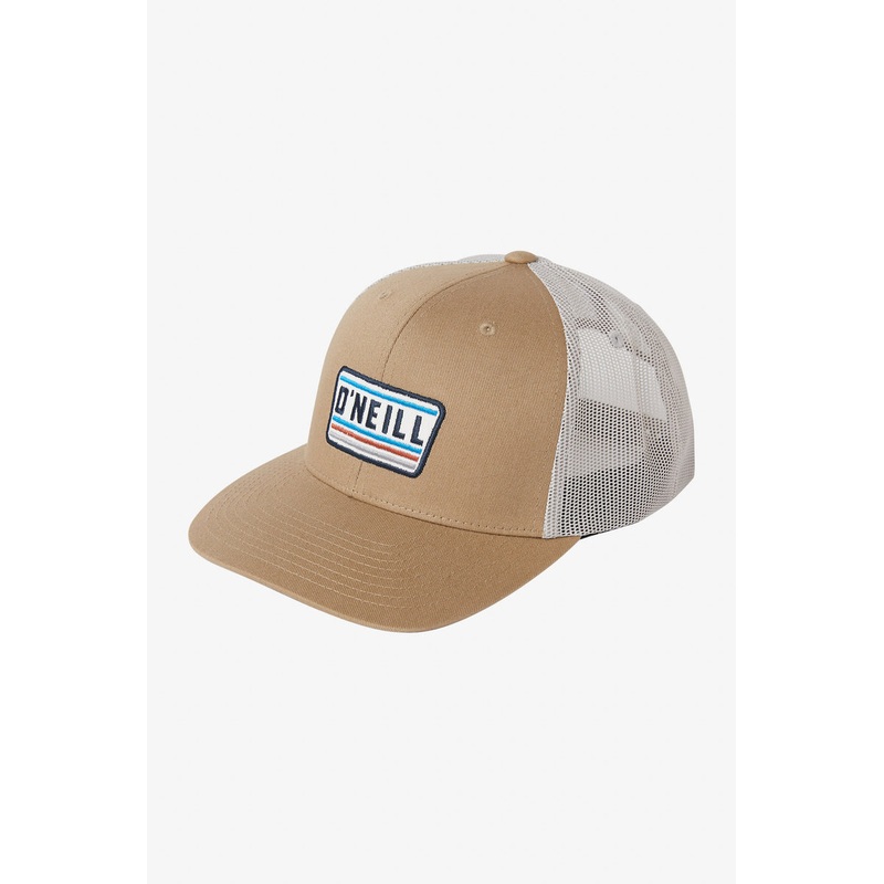 O’Neill Headquarters Trucker Hat-Khaki 4