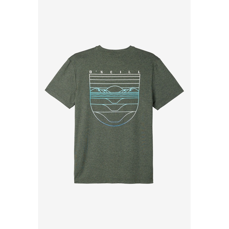 O’Neill Trvlr UPF Tee-Heather Olive