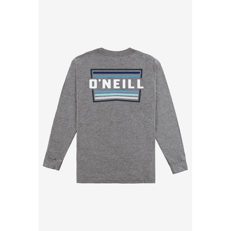 O’Neill Working Stiff L/S Tee-Heather Grey