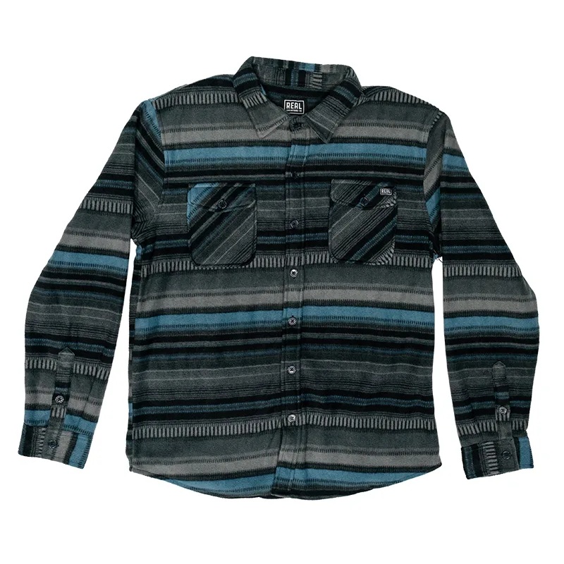 REAL Dakota L/S Shirt-Black