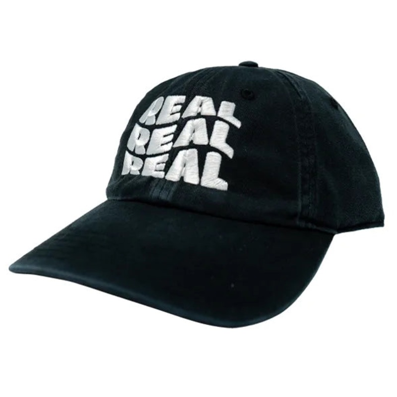 REAL Triple Wave Hat-Black