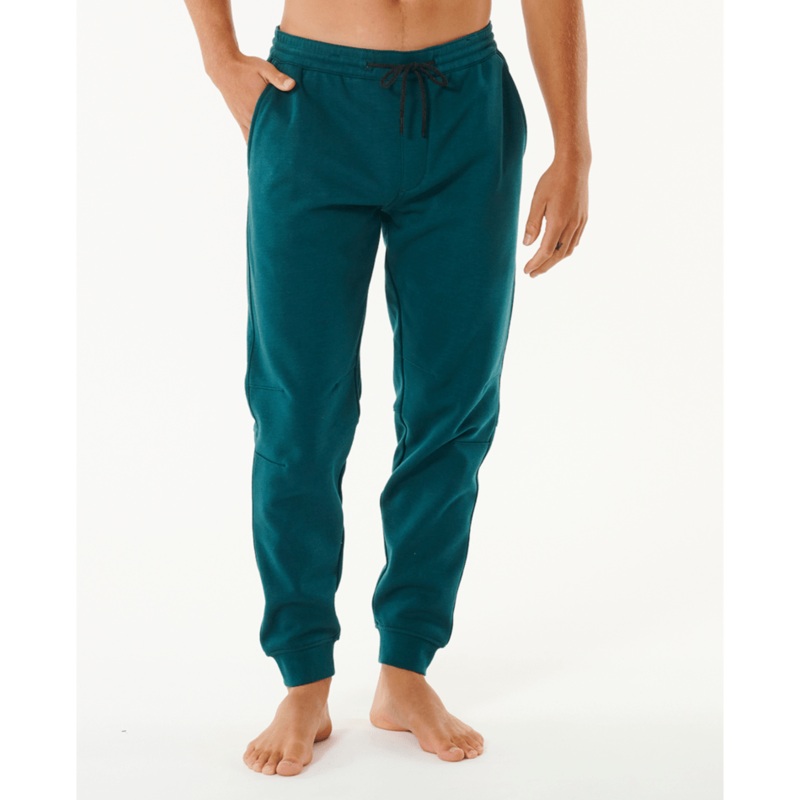 Rip Curl Anti Series Departed Track Pants-Blue Green