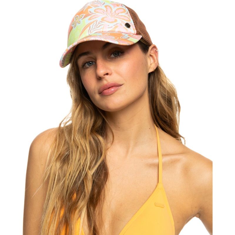 Roxy Beautiful Morning Hat-Mock Orange Roxy Delic