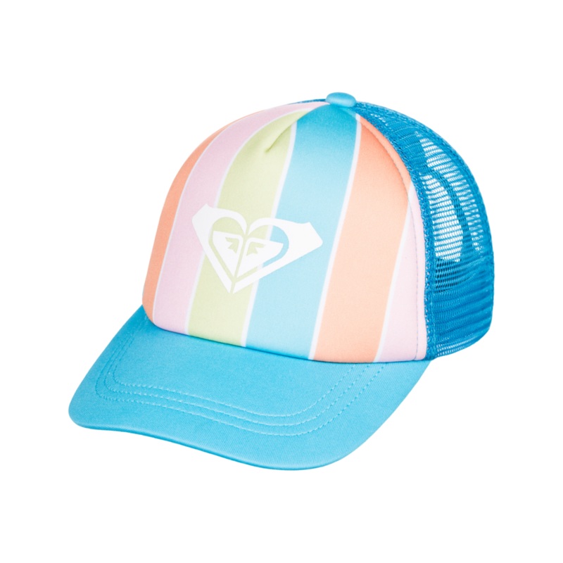Roxy Sweet Emotion Hat-Bachelor Button Rainbow Rays