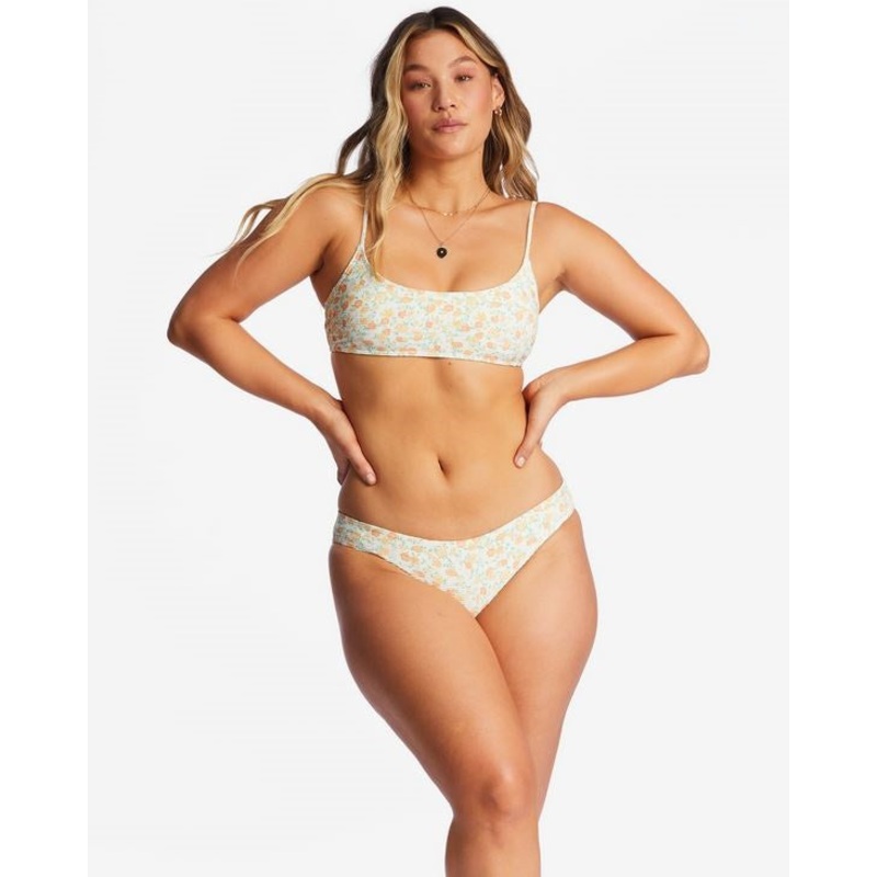 Billabong Aint She Sweet Tanlines Mini Top-Salt Crystal