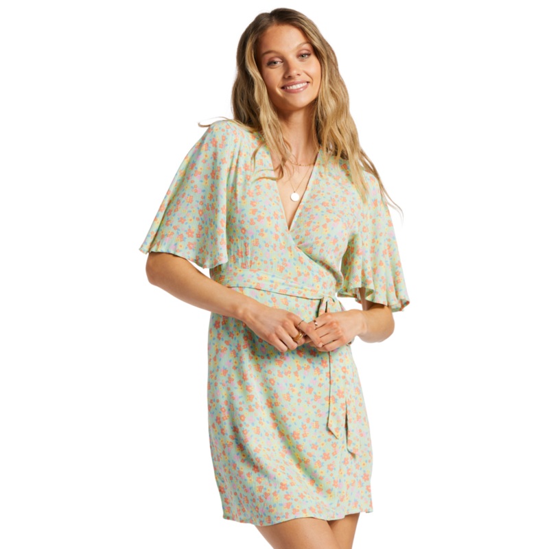 Billabong All For You 2 Dress-Spearmint