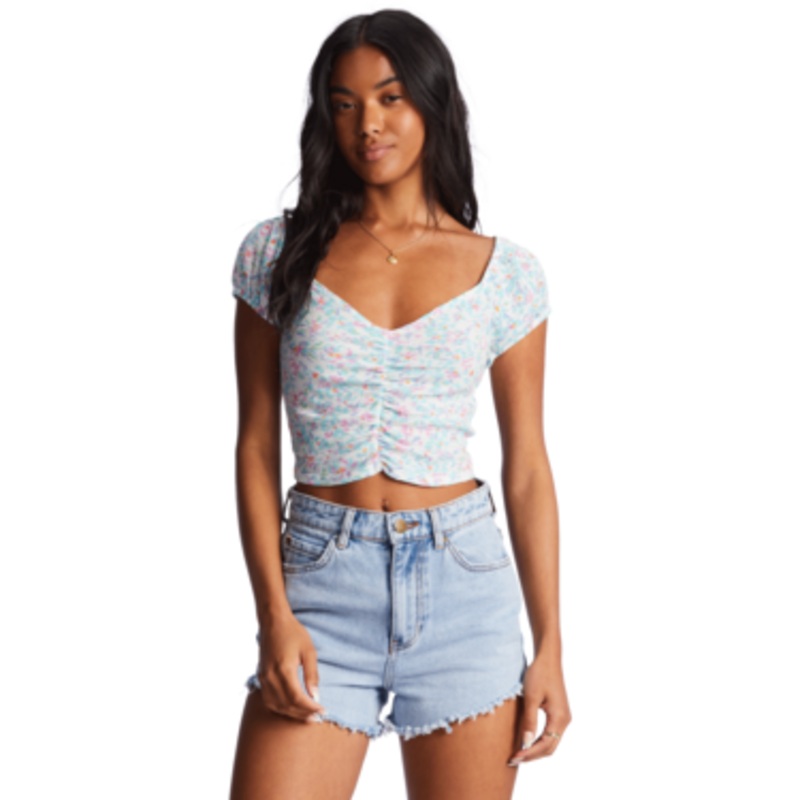 Billabong Pretty Sweet Shirt-Salt Crystal