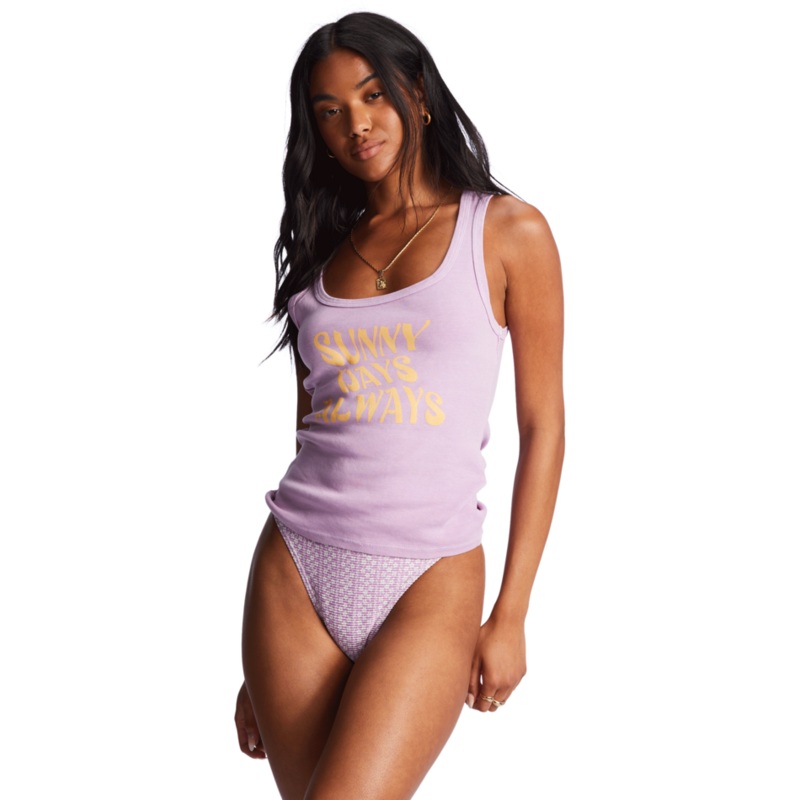 Billabong Sunny Days Tank-Lilac Dream