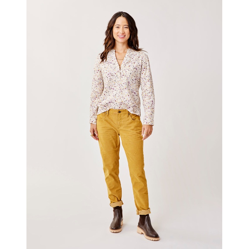 Carve Designs Carson Cord Pants-Wood