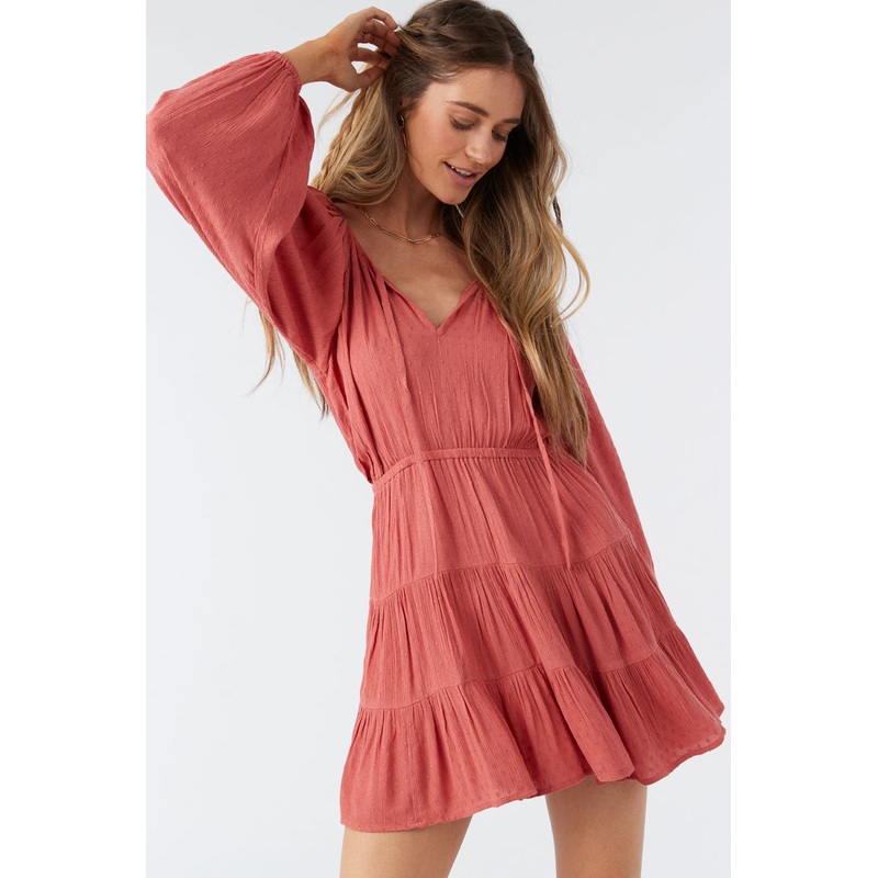 O’Neill Harla Dress-Dusty Cedar