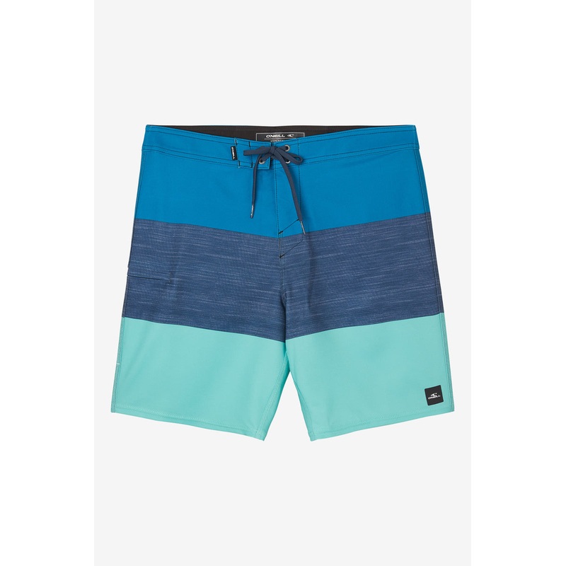 O’Neill Hyperfreak Heat Block 19 Boardshorts-Bay Blue