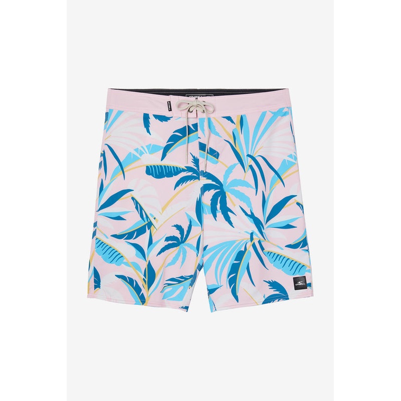 O’Neill Hyperfreak Mysto 20 Boardshorts-Pink Dust