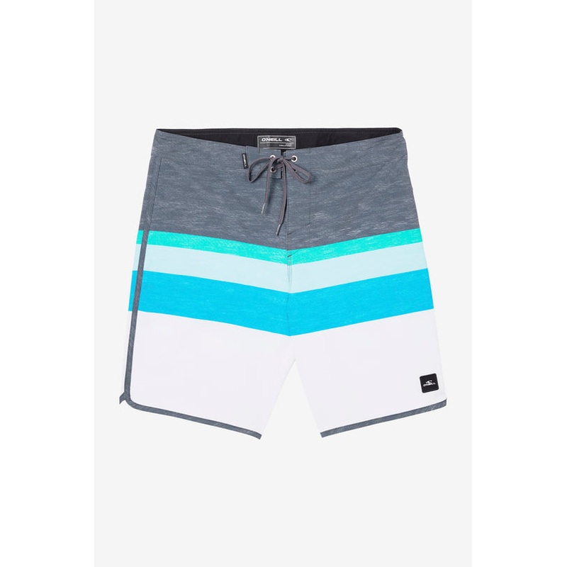 O’Neill Lennox Scallop 19 Boardshorts-Graphite