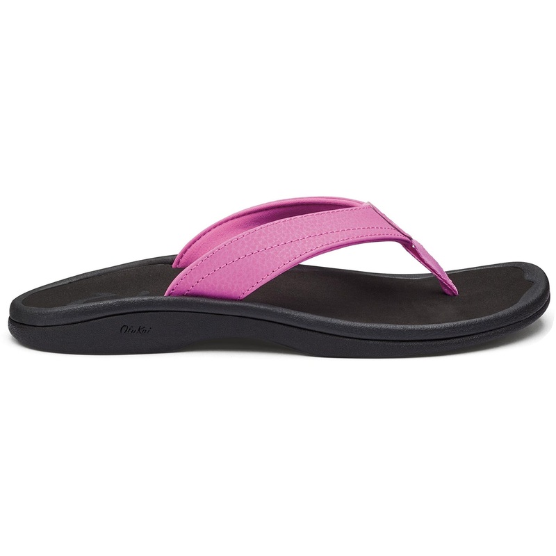 Olukai Ohana Sandal-Dragon Fruit/Black