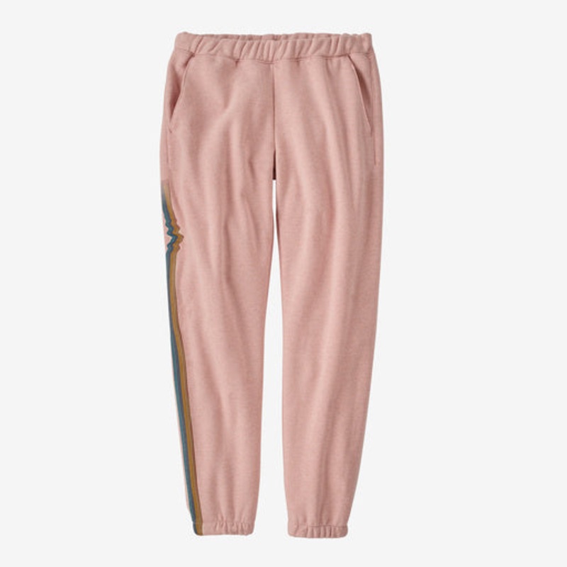 Patagonia W’s Ridge Rise Stripe Uprisal Pants-Cozy Peach