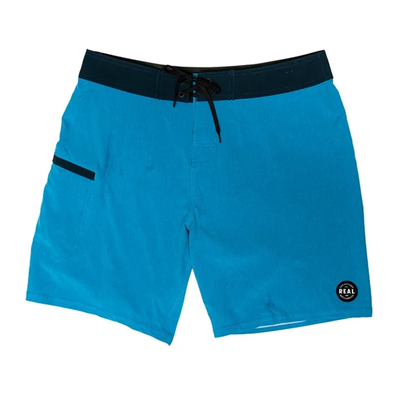 REAL Vaults Boardshorts-Heather Blue