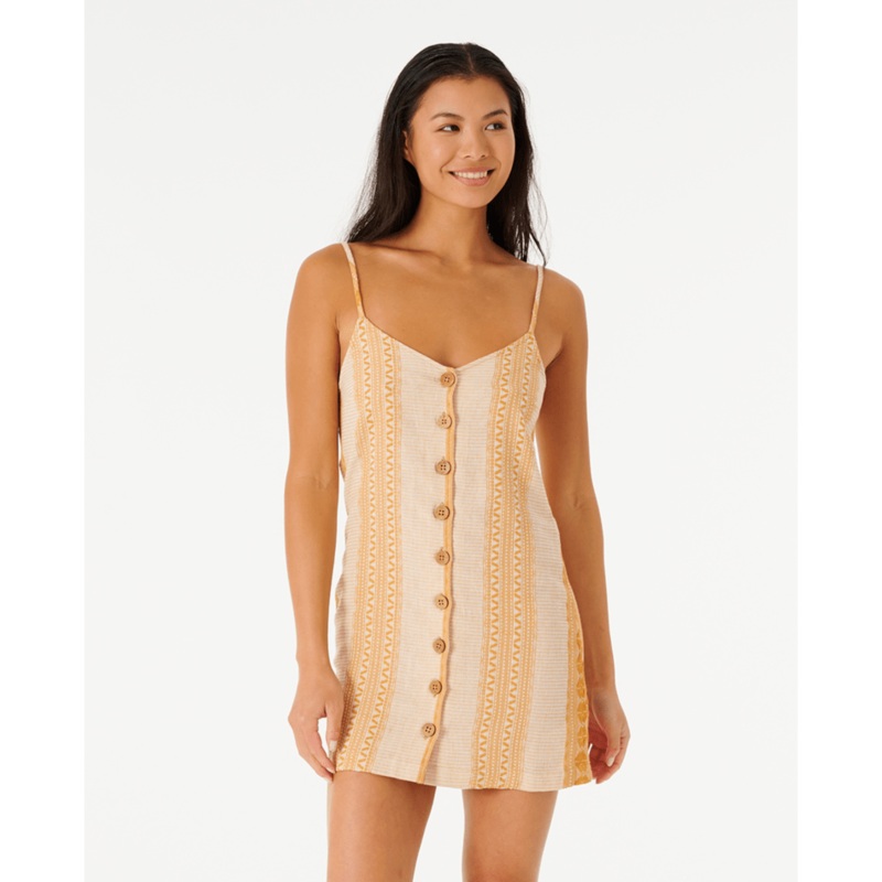 Rip Curl Alma Dress-Gold