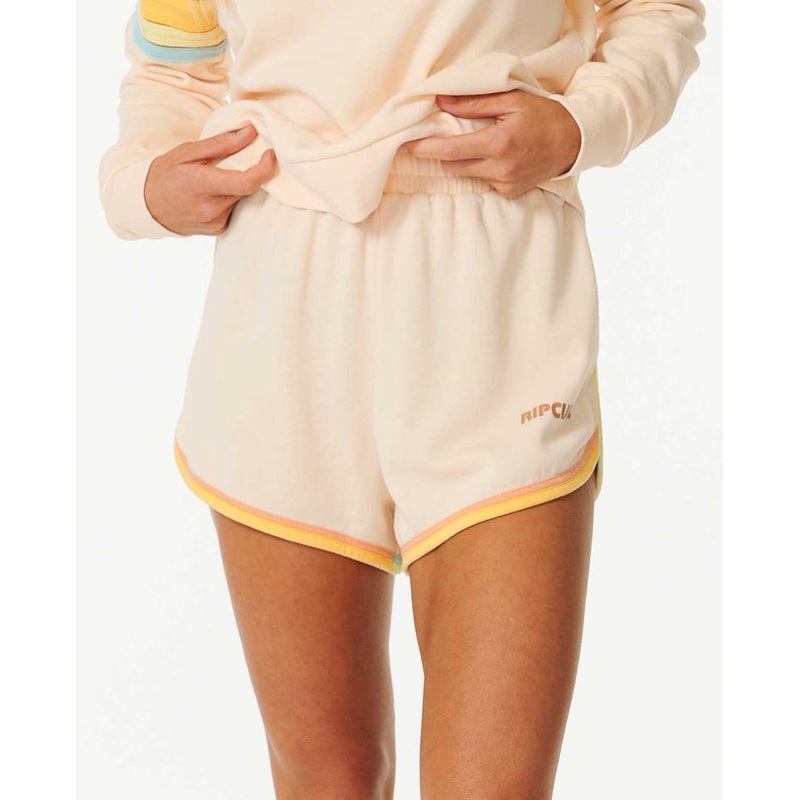 Rip Curl Surf Revival Fleece Shorts-Light Peach