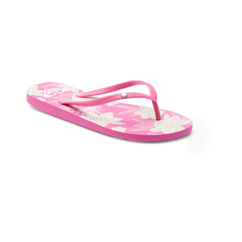 Roxy Bermuda Print Sandal-Pink