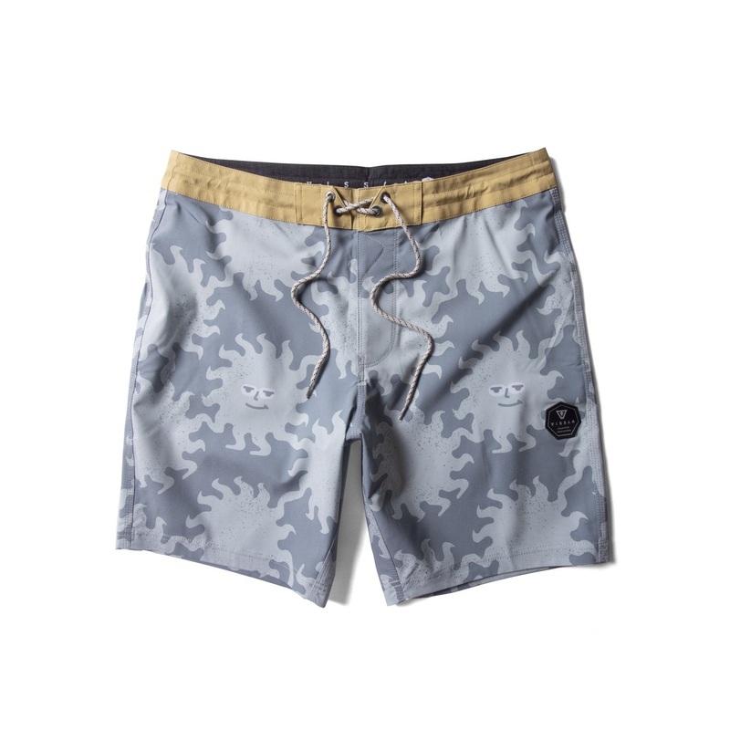 Vissla Sunburnt Shred Heads 18.5″ Boardshorts-Dark Denim