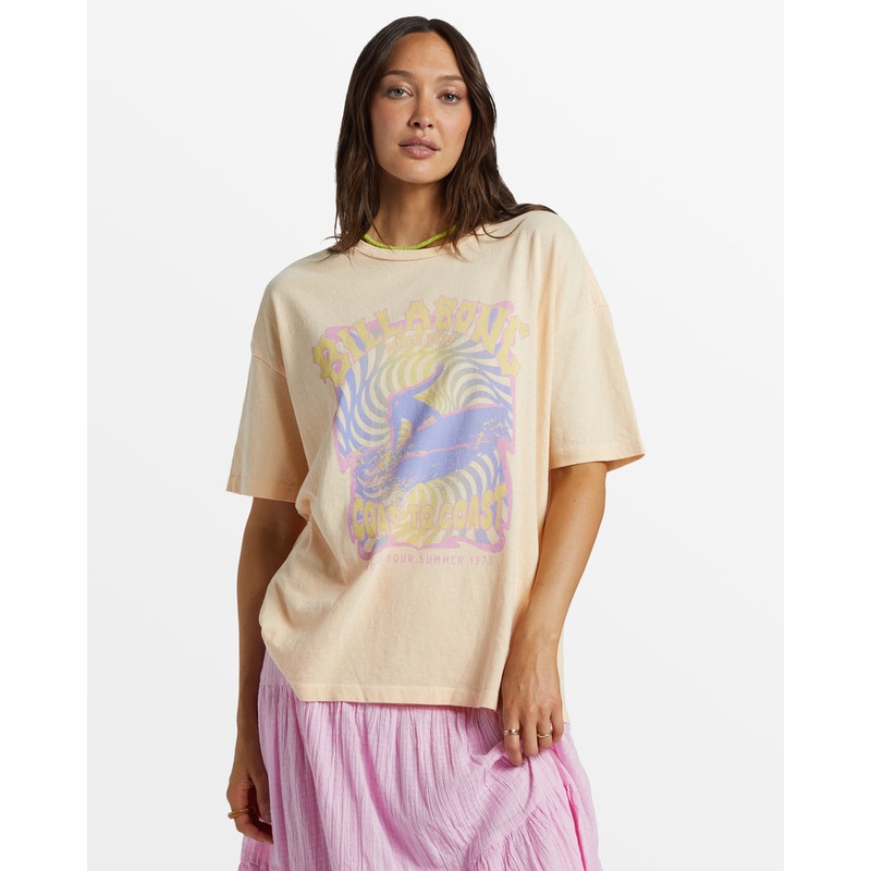Billabong Since 73 Tee-Peach Whip