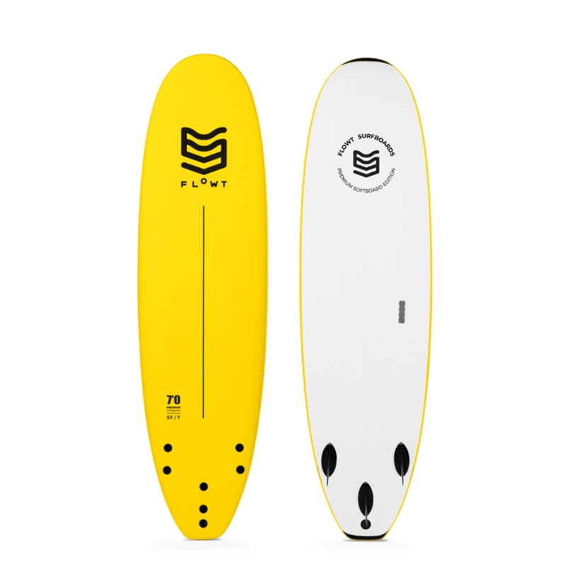 Flowt Premium Soft Top 7’0″-Yellow