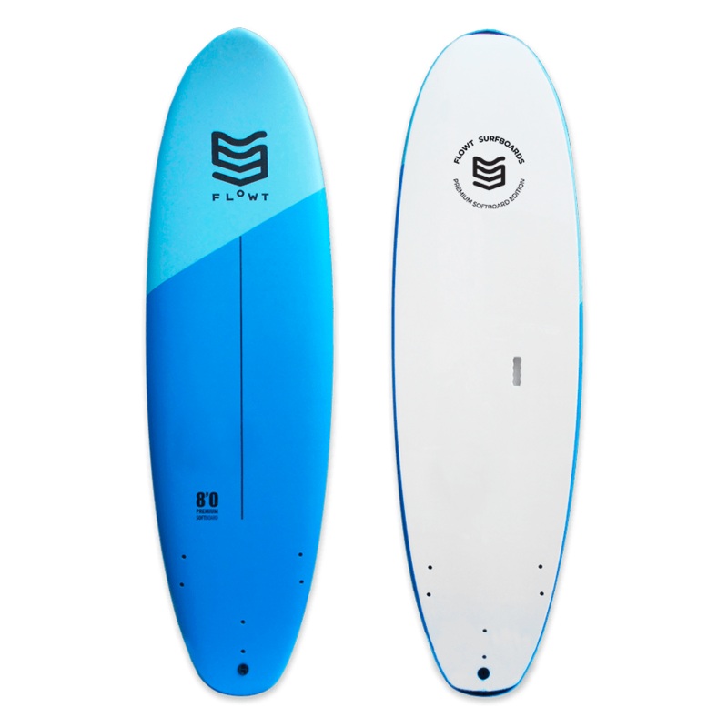 Flowt Premium Tanker Soft Top 8’0″-Blue