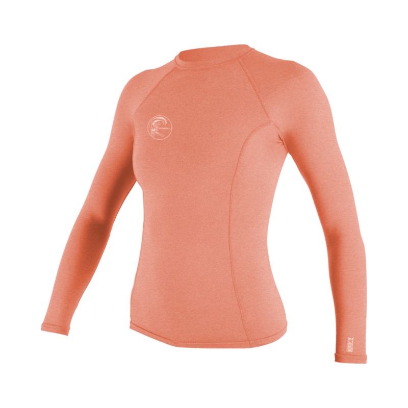 O’Neill Wmn’s Hybrid L/S Rashguard-Nectar