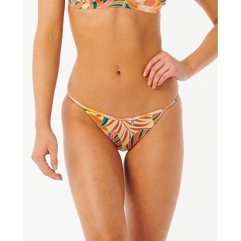 Rip Curl Brazilian Soul Banded Skimpy Bottom-Multico