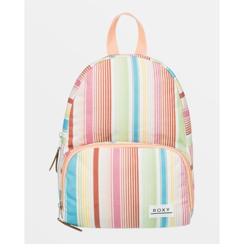 Roxy Always Core Canvas Backpack-White Salty Stripe