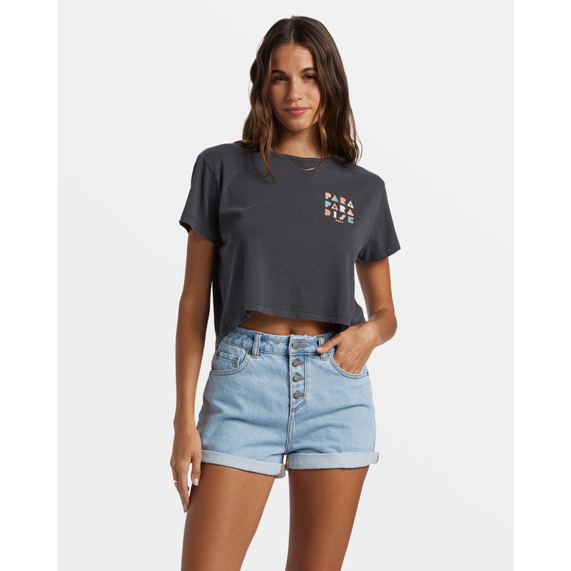 Roxy Para Paradise Tee-Phantom