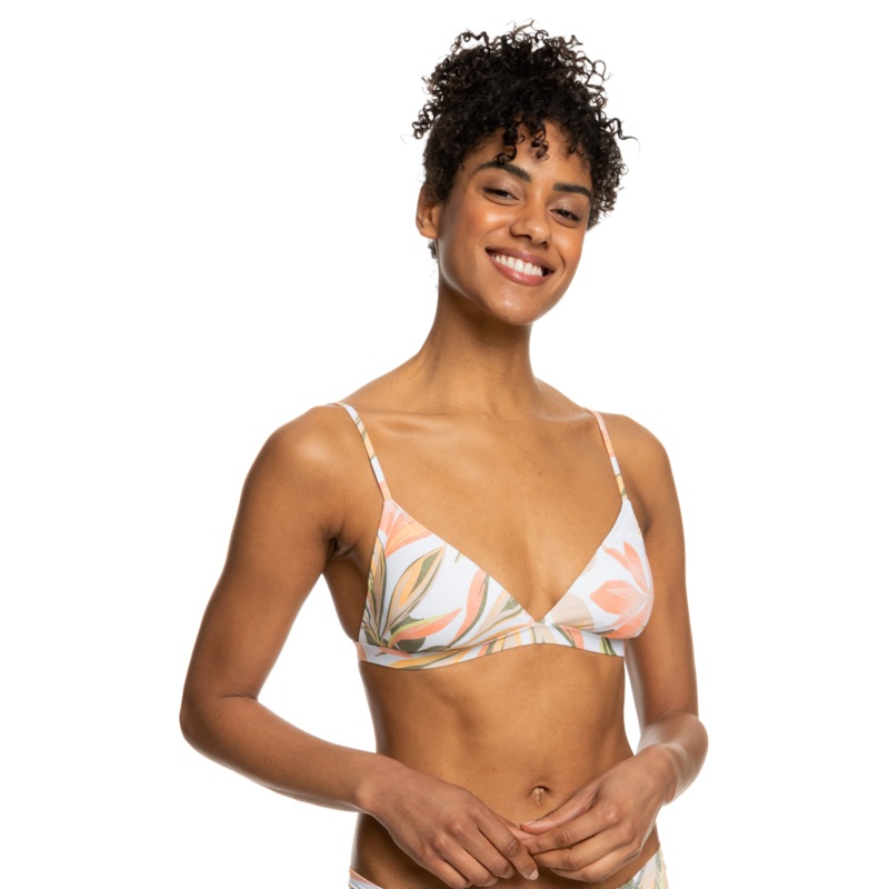 Roxy PT Beach Classics Fixed Tri Top-Bright White