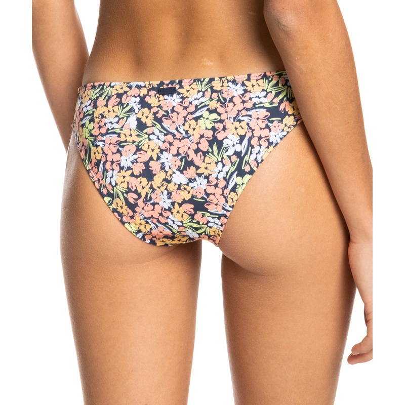 Roxy PT Beach Classics Moderate Bottom-Mood Indigo Ditsy Love