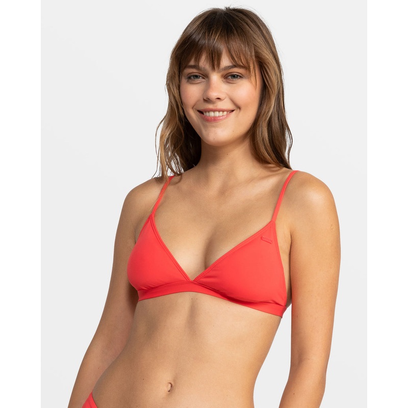 Roxy SD Beach Classics Fixed Tri Top-Hibiscus