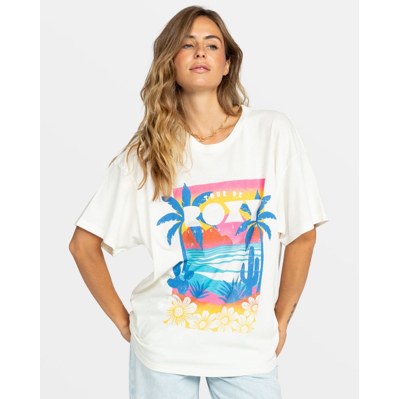 Roxy Tour De Roxy Tee-Egret