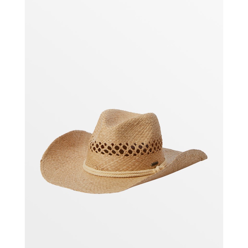 Billabong Surfs Up Cowboy Hat-Natural