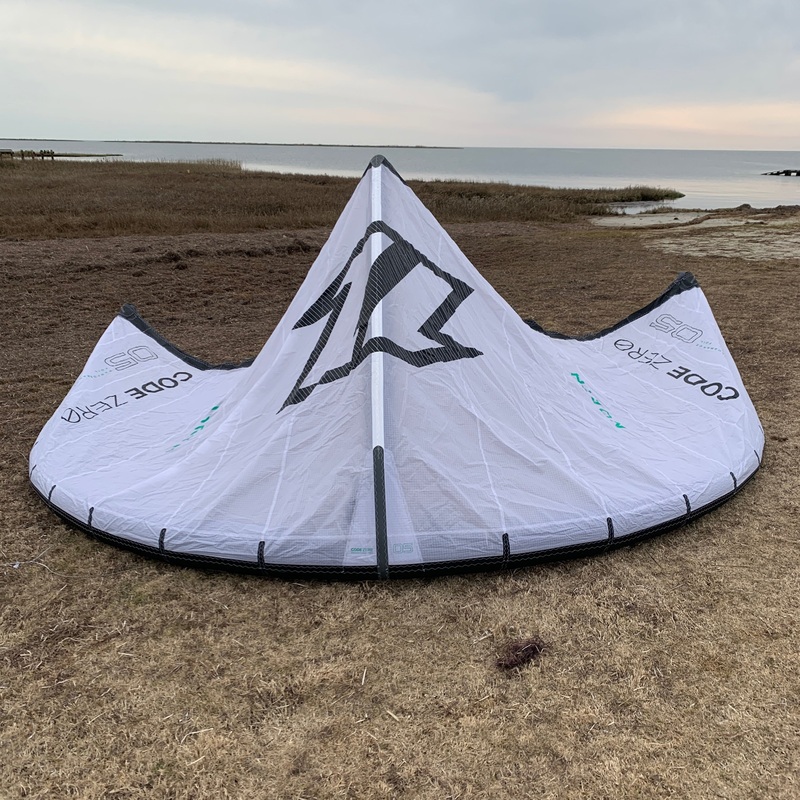 USED 2023 North Code Zero Kite-White-5m