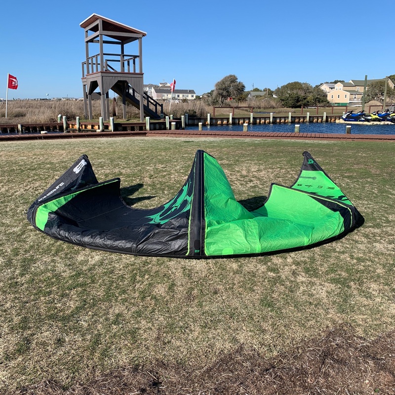 USED Slingshot RPX V1 Kite-8m-Green