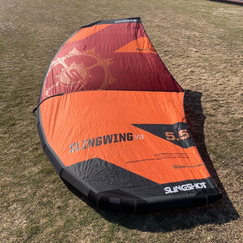 USED Slingshot SlingWing V3-5.5m-Orange