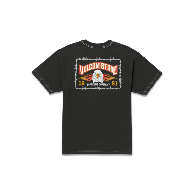 Volcom Barb Stone LSE Tee-Stealth