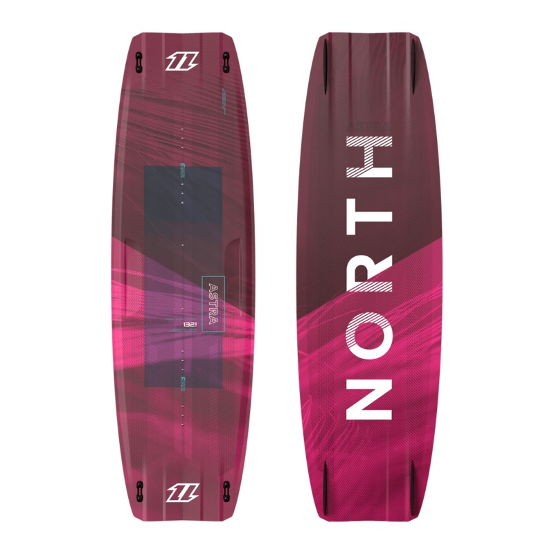 2023 North Astra Kiteboard-Rubine Red