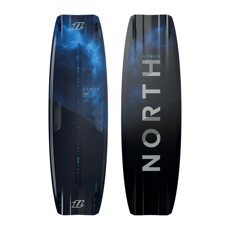 2023 North Atmos Carbon Kiteboard-Black